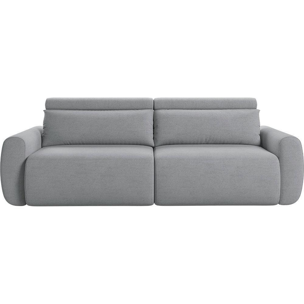 Sofá Retrátil E Reclinável Peony 2,20m Linho Cor Cinza Escuro 2373 - 5