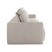 Sofá Retrátil E Reclinável Peony 2,20m Linho Cor Bege Claro 2372 - 7