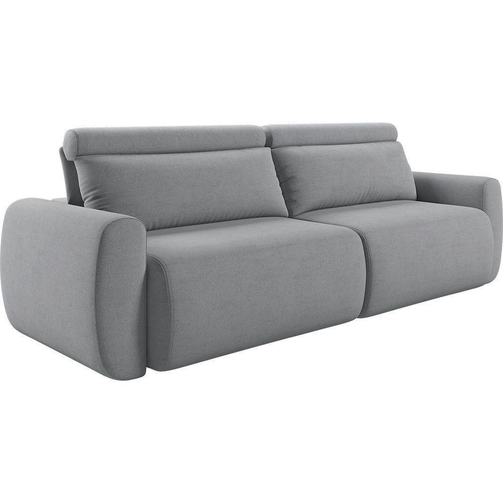 Sofá Retrátil E Reclinável Peony 1,80m Linho Cor Cinza Escuro 2373 - 4