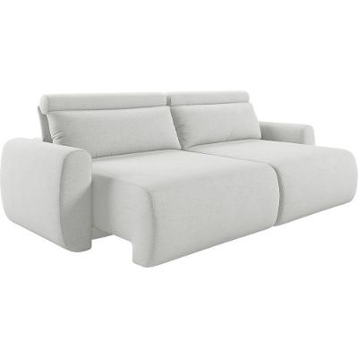 Sofá Retrátil E Reclinável Peony 1,80m Linho Cor Cru 2370