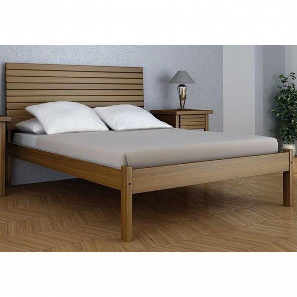 Cama Maciça 1,20 X 1,90 - Móveis De Gramado - 1