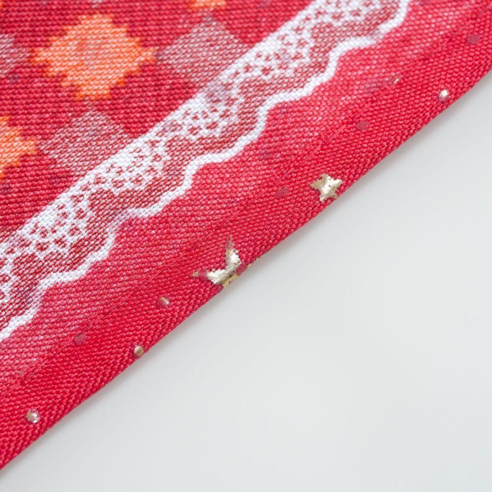 Toalha De Mesa Estampada Brilhare 1 Peça 1,45m X 1,45m 4 Lugares 100% Poliéster Tecido Oxford Natal - Estampa 3 Vermelho - 3