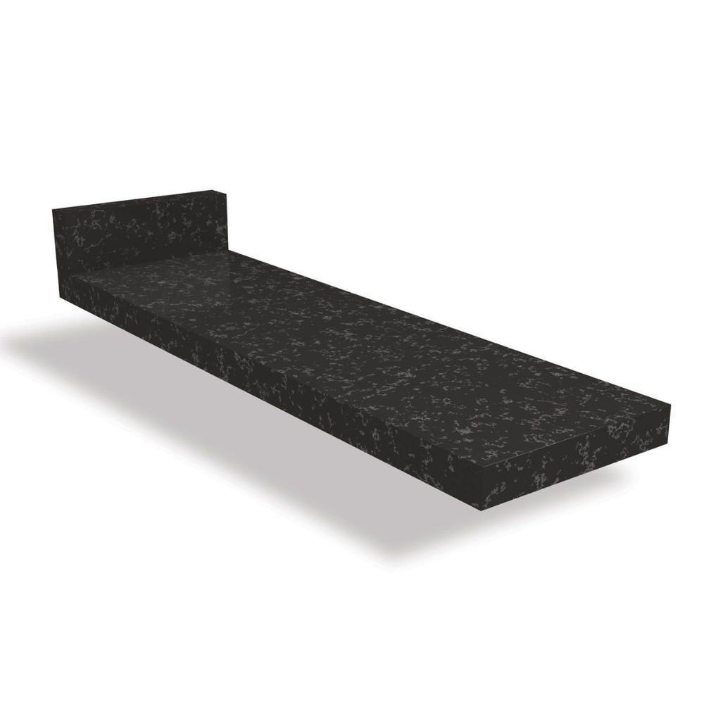 Módulo Cozinha Kappesberg Maxxi Tampo P/ Balcão S508 15cm Preto Brilho - 1