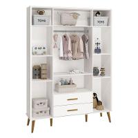 Quarto De Bebê Isis 4 Portas Com Gaveteiro Branco Acetinado Com Colchão Ortobom - Reller - 8