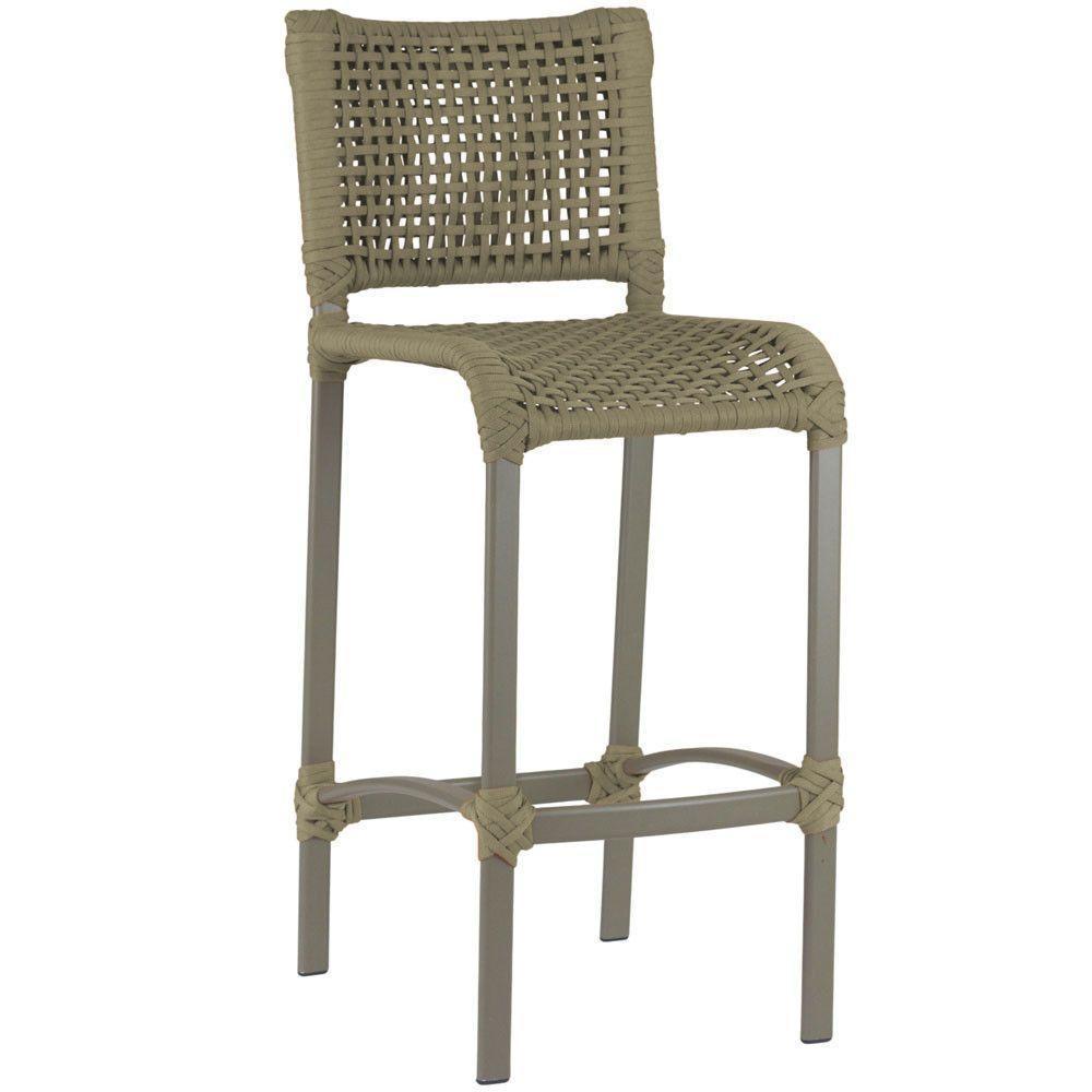 4 Banquetas Haiti Corda Náutica Alumínio Trama Original Rami - 2