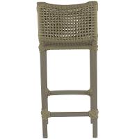 4 Banquetas Haiti Corda Náutica Alumínio Trama Original Rami