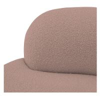Poltrona Orgânica Chaise Rússia Linho - Doce Sonho Móveis Rosê - 8