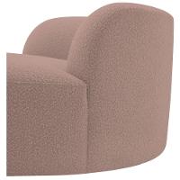 Poltrona Orgânica Chaise Rússia Linho - Doce Sonho Móveis Rosê - 9