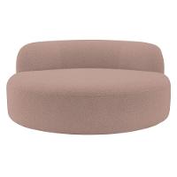 Poltrona Orgânica Chaise Rússia Linho - Doce Sonho Móveis Rosê - 10