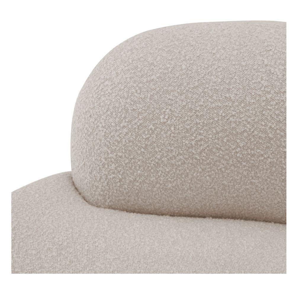 Poltrona Orgânica Chaise Rússia Linho - Doce Sonho Móveis Bege - 4