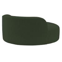 Poltrona Orgânica Chaise Rússia Linho - Doce Sonho Móveis Verde - 8