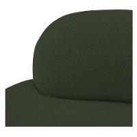 Poltrona Orgânica Chaise Rússia Linho - Doce Sonho Móveis Verde - 9