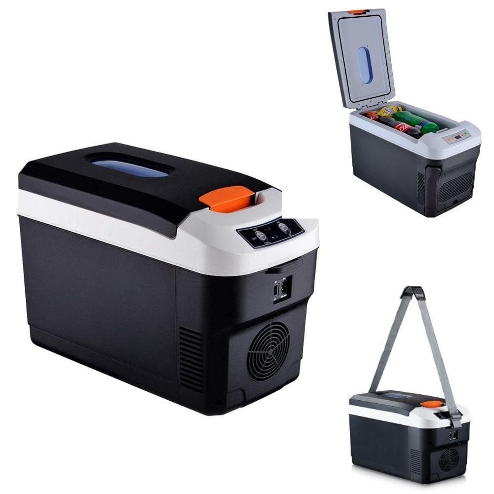 Mini Geladeira Portátil 10 Litros 2 Em 1 – Refrigera E Aquece Com Conexão 12v E 220v Para Casa E Carro - 1