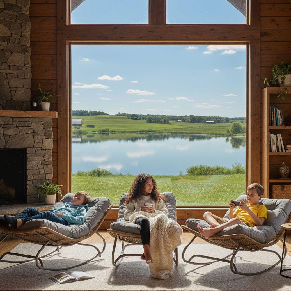 Poltrona Balanço Viena Corda Náutica Trama Original Rami - 5