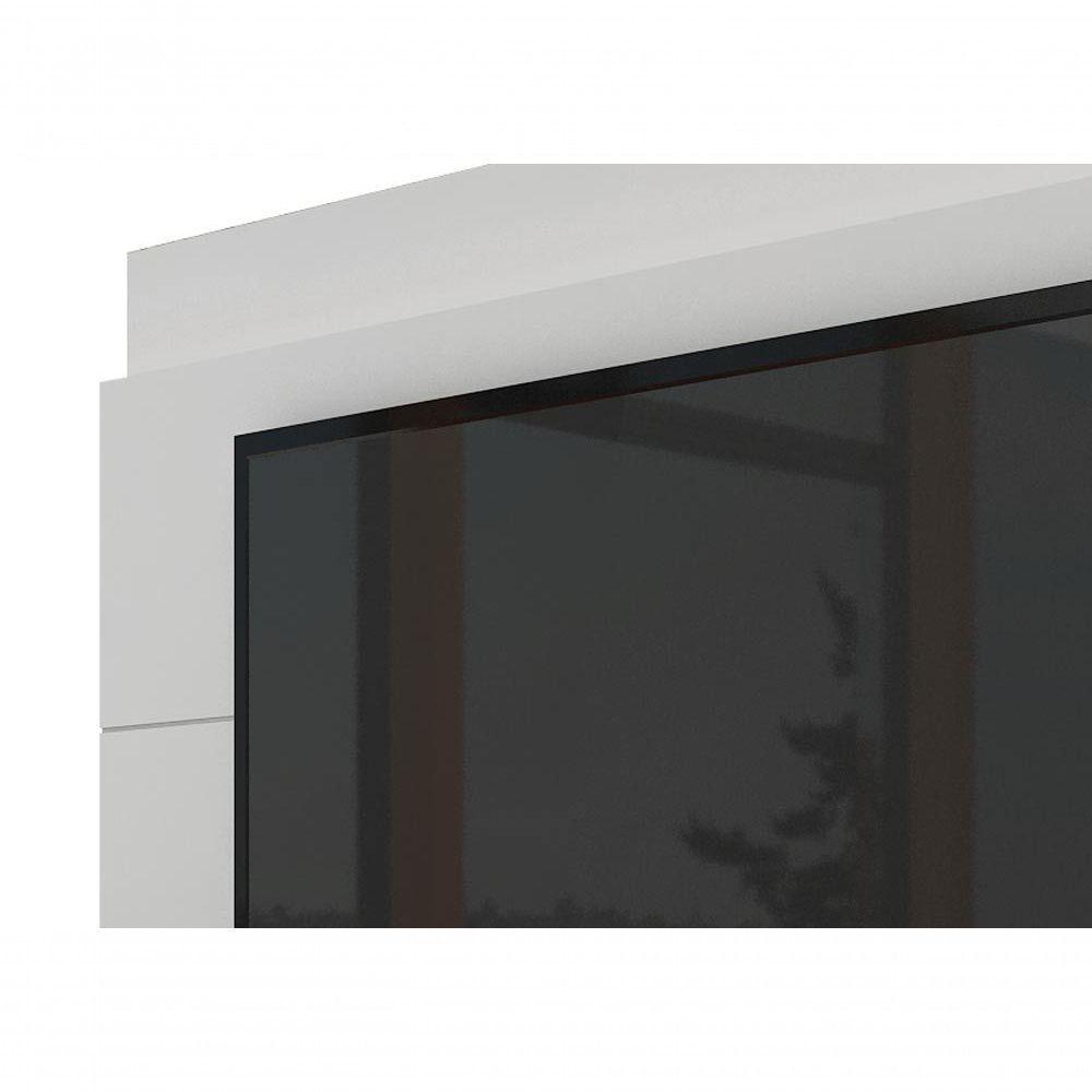 Rack Com Painel Para Tv 60 Polegadas Branco Classic +ad 2.2 Com Led - Imcal Móveis - 3
