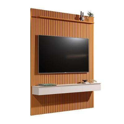 Home Suspenso Colorado 1.90 Para Tv Ate 75 Polegadas Arbo Cedro Com Off White