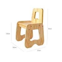 Mesa Com Cadeira Infantil Encanto Em Madeira Mel