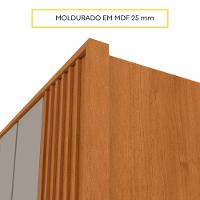 Roupeiro Barcelona Ripado 6 Portas Tcil Cinamomo-off