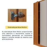 Roupeiro Barcelona Ripado 6 Portas Tcil Cinamomo-off - 6