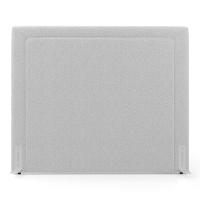 Cabeceira Cama Box Casal Padrão Alba 140cm Com Frame Bouclé Cinza Claro - Desk Design - 6