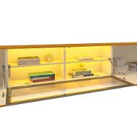 Home Luminare Reflecta 255 1 Torre Para Tvs De Até 85 Polegadas Off White Naturale - Gelius - 9