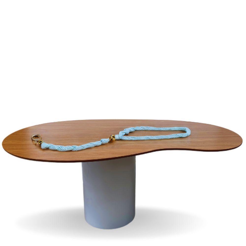 Mesa Organica Bean Laca+freijo 2.44x1.37cm - 3