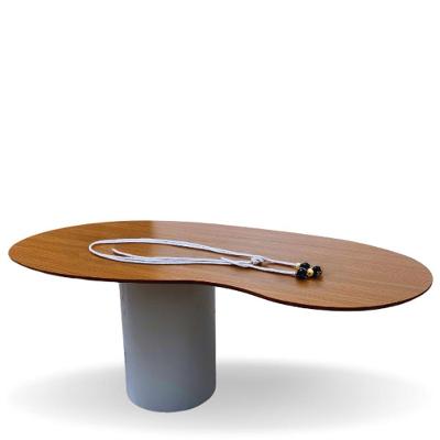 Mesa Organica Bean Laca+freijo 2.44x1.37cm