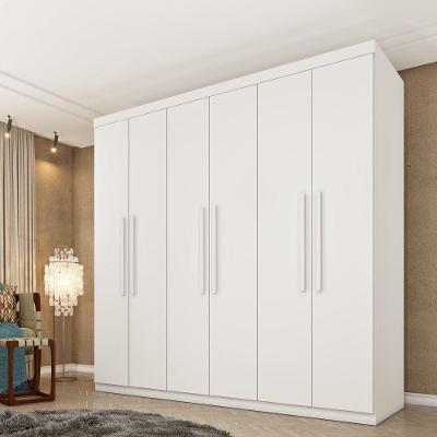 Roupeiro Lagos 6 Portas Tcil Neve