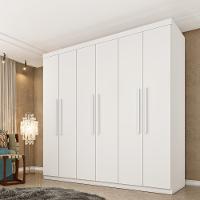 Roupeiro Lagos 6 Portas Tcil Neve - 1