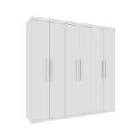 Roupeiro Lagos 6 Portas Tcil Neve - 2