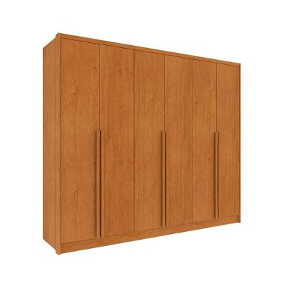 Roupeiro Realeza 6 Portas Tcil Cinamomo