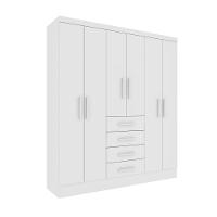 Roupeiro Arizona 6 Portas Tcil Neve - 2