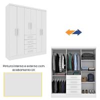 Roupeiro Arizona 6 Portas Tcil Neve - 5