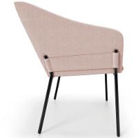 Kit 3 Cadeiras Para Sala De Jantar Estar Living Olívia L02 Bouclê Rosê - Lyam Decor - 6