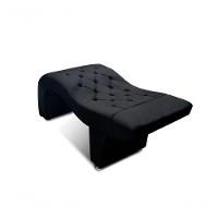 Maca Para Estética Facial Estofada Capitonê Veludo Preto - Combo Stock - 4