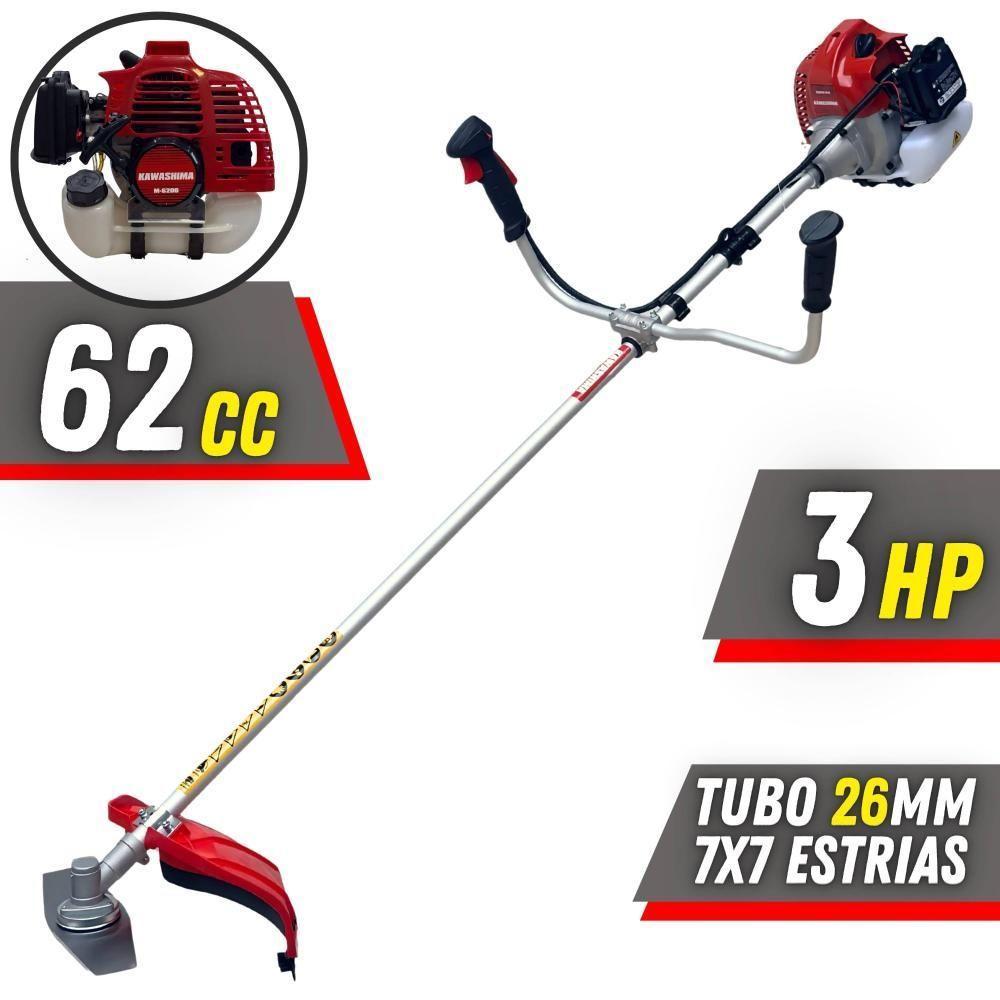 Roçadeira Lateral Bcj620-l Kawashima 62cc 10.000rpm 5 Em 1 - 2