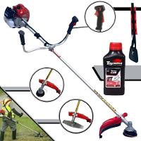 Roçadeira Lateral Kawashima Bcj521l 2,5hp 52cc + Óleo Toyama - 1