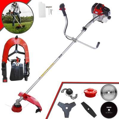 Roçadeira Lateral Toyama Rt43-l 43cc + 4 Lâminas E Trimmer