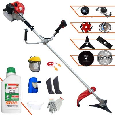 Roçadeira 8 Em 1 Anmax Cg520p 52cc 2,2hp + Epi + Óleo Stihl