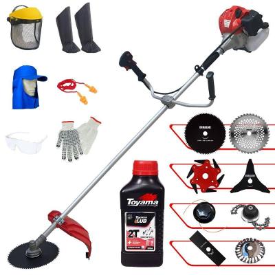 Roçadeira 8 Em 1 Anmax Cg520p à Gasolina + Epi + Óleo Toyama