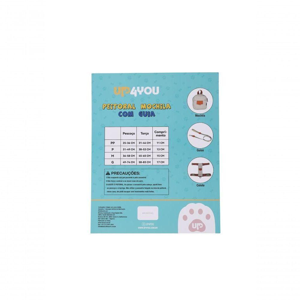 Peitoral Guia Para Pet Verde - P Verde - 2