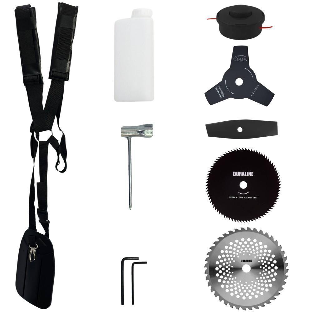 Roçadeira Rt43lb25a Com Facas 2p, 3p, 40d, 80d + Carretel - 6