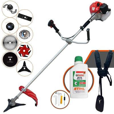 Podador De Grama Anmax Cg520p 52cc 2,2hp 8 Em 1 + Óleo Stihl