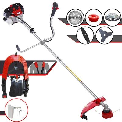 Roçadeira Robusta Rt52l 52cc + Faca 2p 40d E Escova De Aço