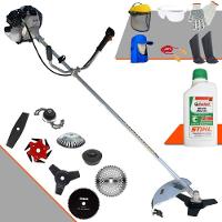 Roçadeira Robusta 8 Em 1 Tbc43h + 6 Facas + Óleo Stihl + Epi - 1