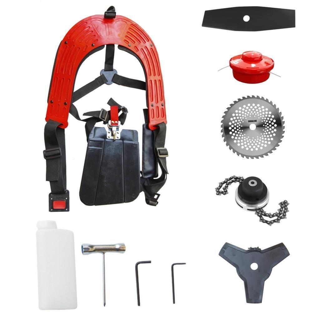 Roçadeira Rt43l 2t Com Carretel + Facas 2p 3p 40d E Trimmer - 6