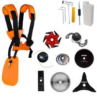 Podador De Grama Anmax Cg430b 43cc 1,7hp 8 Em 1 + Óleo Stihl - 8