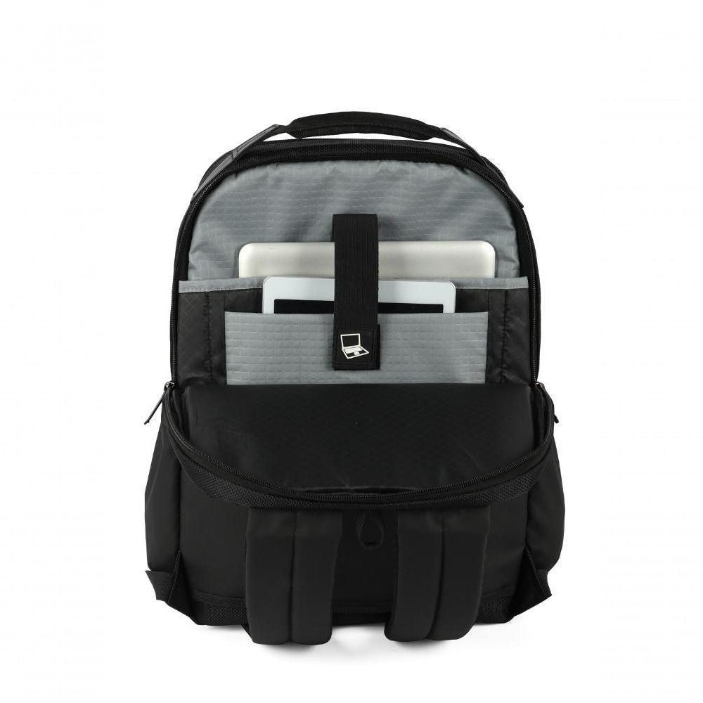 Mochila Laptop Masculino Preto - Unico Preto - 10