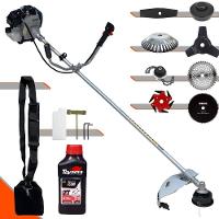 Roçadeira Robusta 8 Em 1 Toyama Tbc43h 43cc + Óleo Toyama 2t - 1