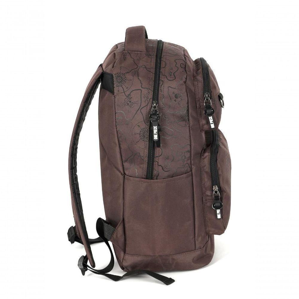 Mochila One Piece Marrom - Unico Marrom - 3
